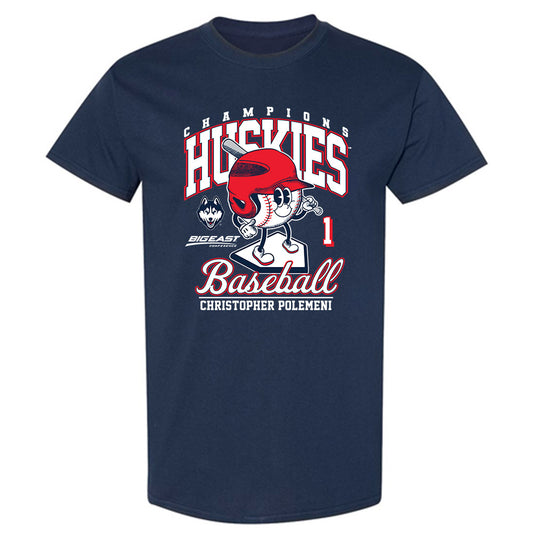 UConn - NCAA Baseball : Christopher Polemeni - Fashion Shersey T-Shirt-0