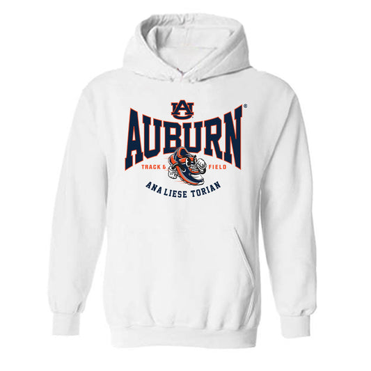 Auburn - NCAA Women's Track & Field : Ana-Liese Torian - Fashion Shersey Hooded Sweatshirt-0
