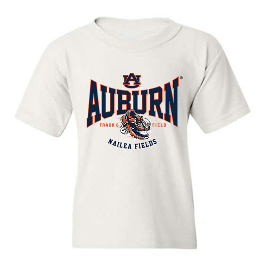 Auburn - NCAA Women's Track & Field : Nailea Fields - Fashion Shersey Youth T-Shirt-0