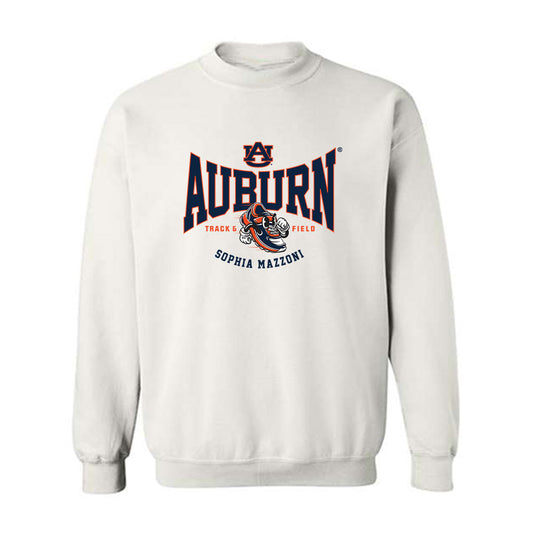 Auburn - NCAA Women's Track & Field : Sophia Mazzoni - Fashion Shersey Crewneck Sweatshirt-0