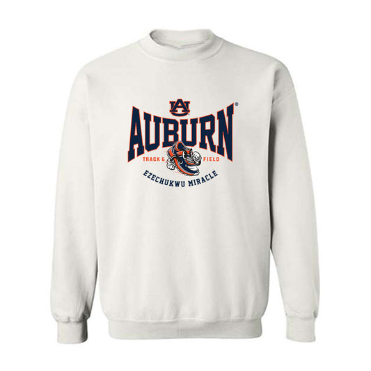 Auburn - NCAA Women's Track & Field : Ezechukwu Miracle - Fashion Shersey Crewneck Sweatshirt-0