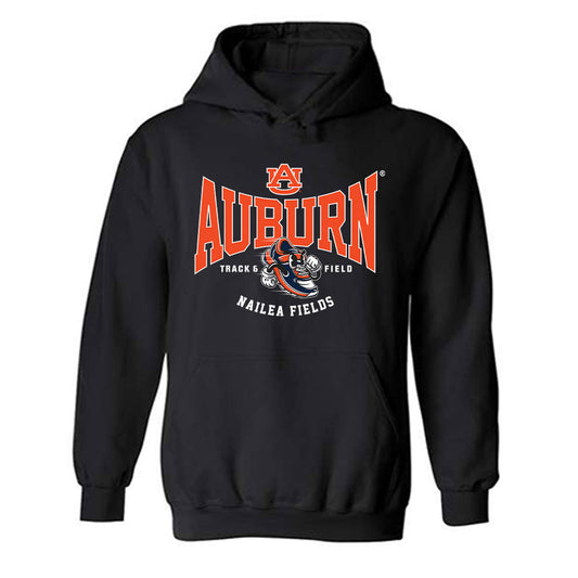 Auburn - NCAA Women's Track & Field : Nailea Fields - Fashion Shersey Hooded Sweatshirt-0