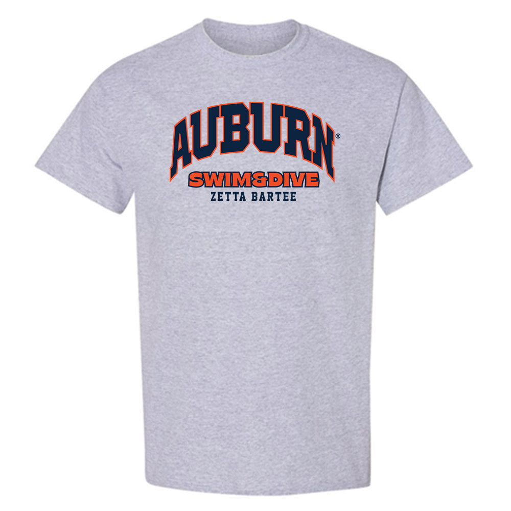 Auburn - NCAA Women's Swimming & Diving : Zetta Bartee - Fashion Shersey T-Shirt-0