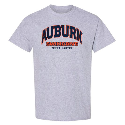 Auburn - NCAA Women's Swimming & Diving : Zetta Bartee - Fashion Shersey T-Shirt-0