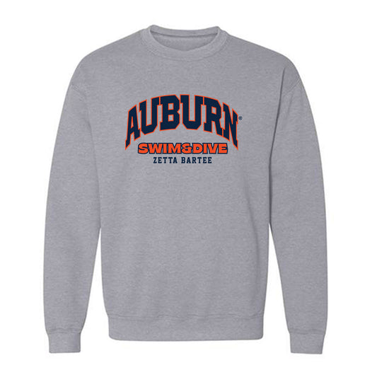 Auburn - NCAA Women's Swimming & Diving : Zetta Bartee - Fashion Shersey Crewneck Sweatshirt-0