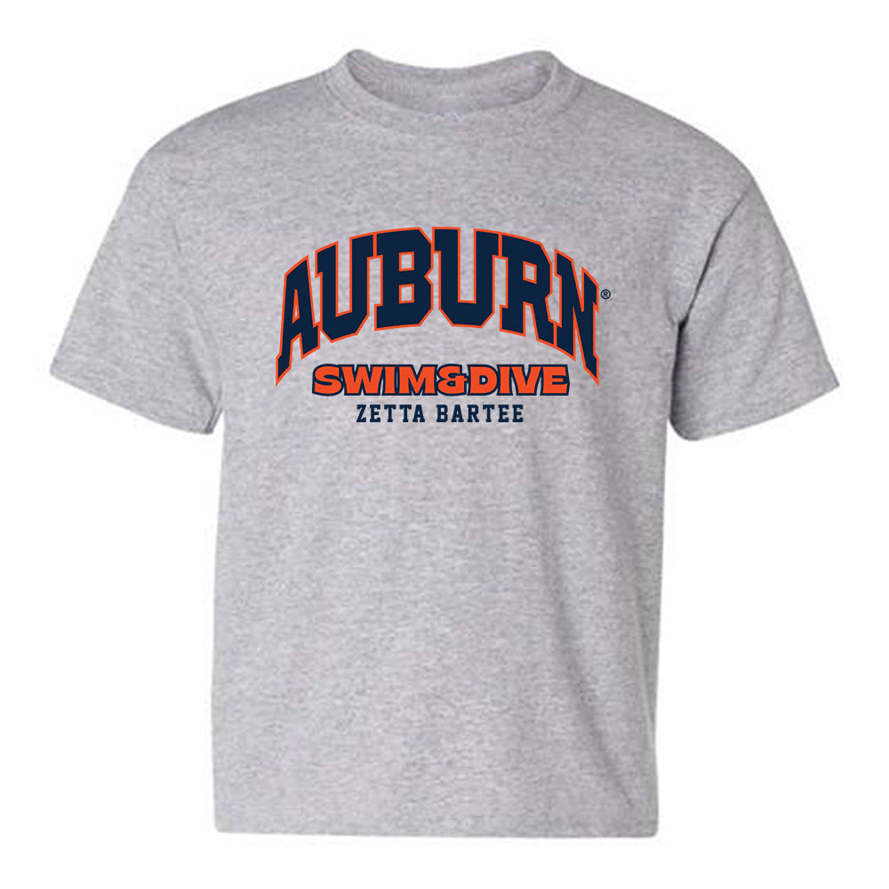 Auburn - NCAA Women's Swimming & Diving : Zetta Bartee - Fashion Shersey Youth T-Shirt-0