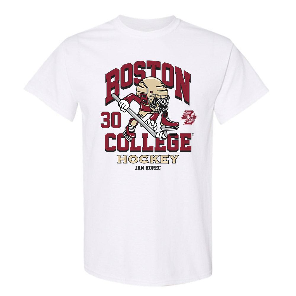 Boston College - NCAA Men's Ice Hockey : Jan Korec - Fashion Shersey T-Shirt-0