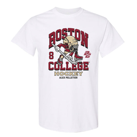 Boston College - NCAA Men's Ice Hockey : Alex Pelletier - Fashion Shersey T-Shirt-0