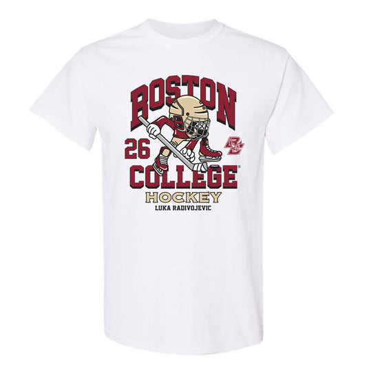 Boston College - NCAA Men's Ice Hockey : Luka Radivojevic - Fashion Shersey T-Shirt-0