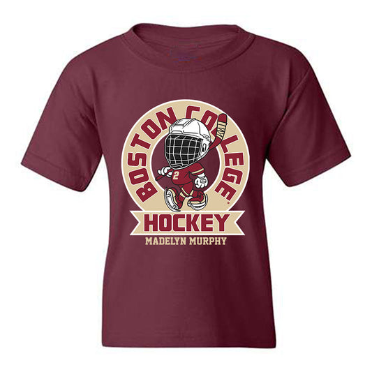 Boston College - NCAA Women's Ice Hockey : Madelyn Murphy - Fashion Shersey Youth T-Shirt-0