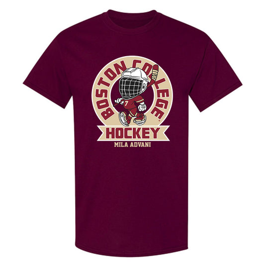 Boston College - NCAA Women's Ice Hockey : Mila Advani - Fashion Shersey T-Shirt-0