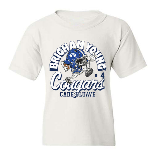 BYU - NCAA Football : Cade Uluave - Youth T-Shirt-0
