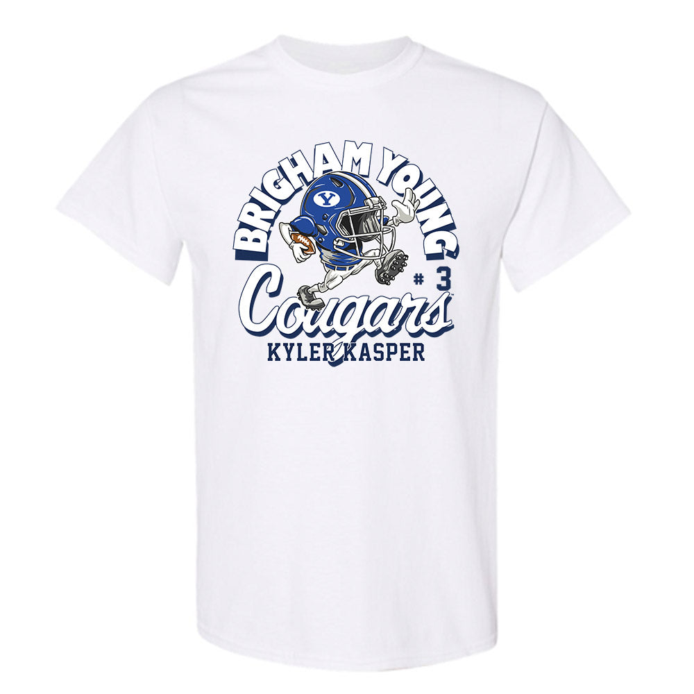 BYU - NCAA Football : Kyler Kasper - T-Shirt-0