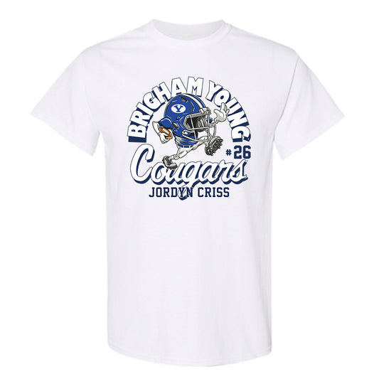 BYU - NCAA Football : Jordyn Criss - T-Shirt-0