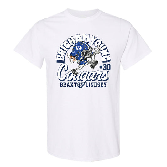BYU - NCAA Football : Braxton Lindsey - T-Shirt-0