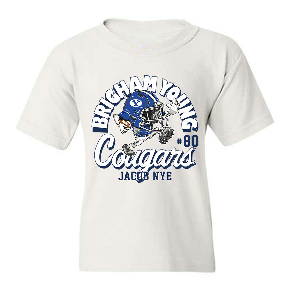 BYU - NCAA Football : Jacob Nye - Youth T-Shirt-0