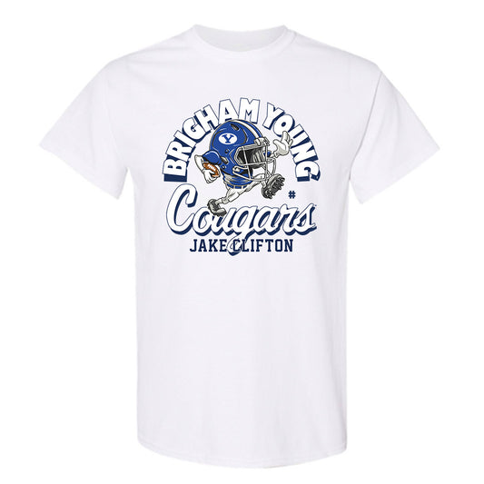 BYU - NCAA Football : Jake Clifton - T-Shirt-0