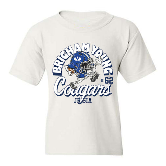 BYU - NCAA Football : Jr Sia - Youth T-Shirt-0