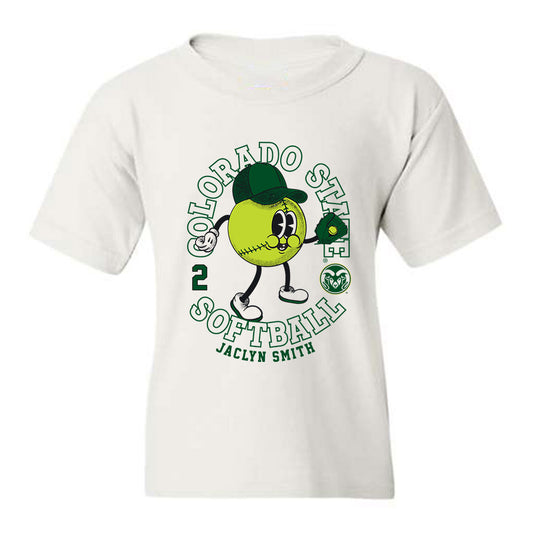Colorado State - NCAA Softball : Jaclyn Smith - Fashion Shersey Youth T-Shirt-0