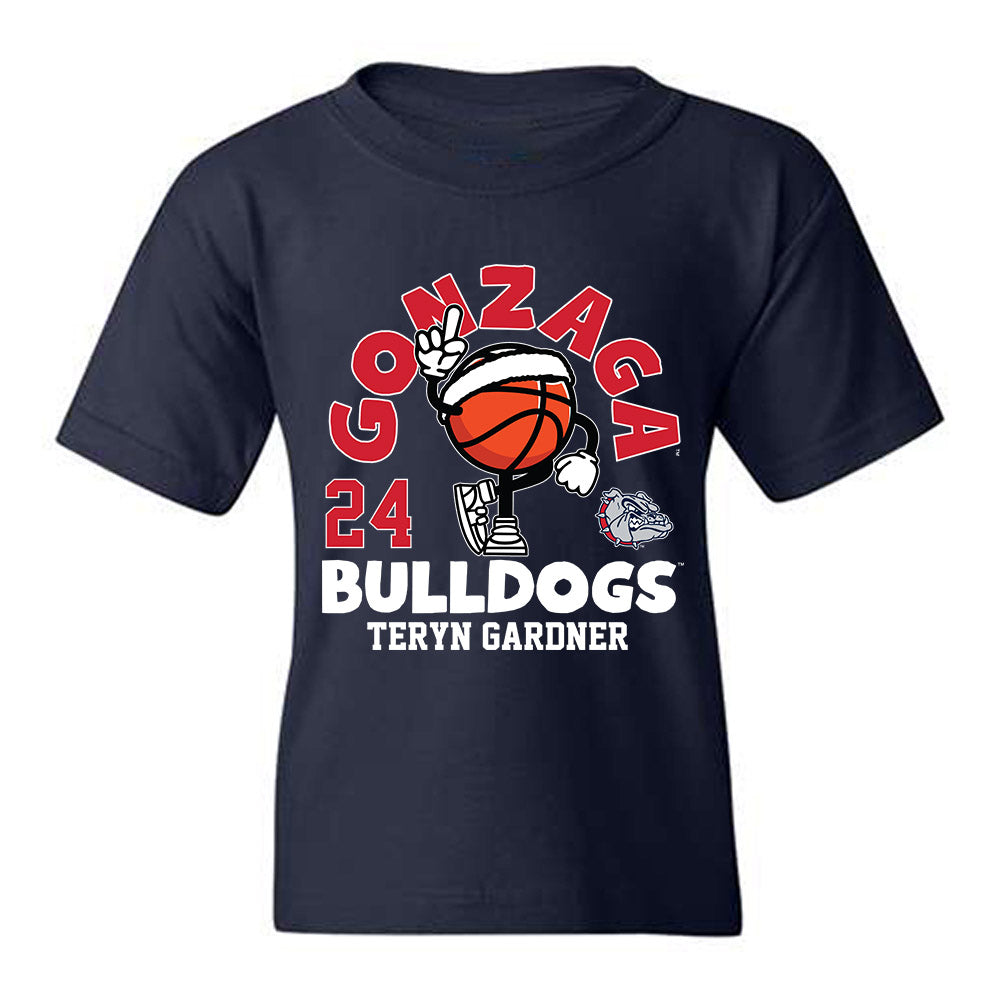 Gonzaga - NCAA Women's Basketball : Teryn Gardner - Fashion Shersey Youth T-Shirt-0