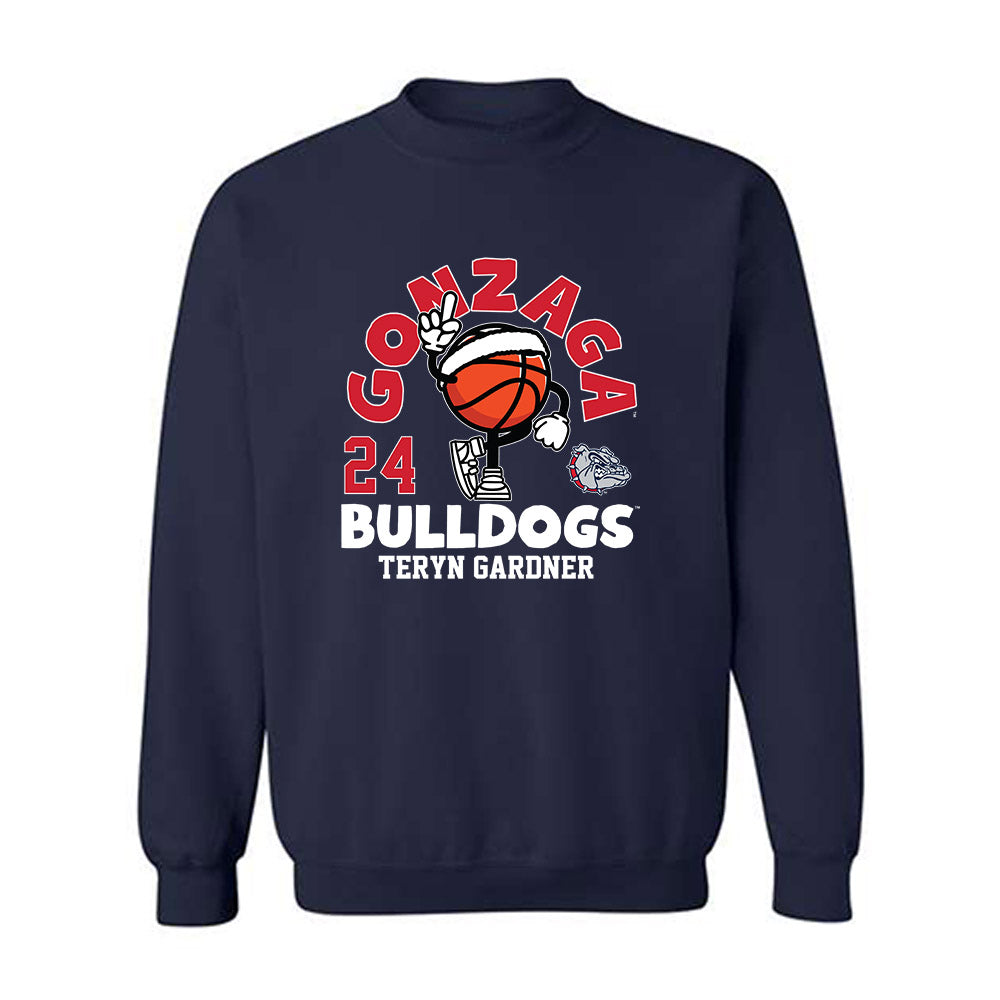 Gonzaga - NCAA Women's Basketball : Teryn Gardner - Fashion Shersey Crewneck Sweatshirt-0