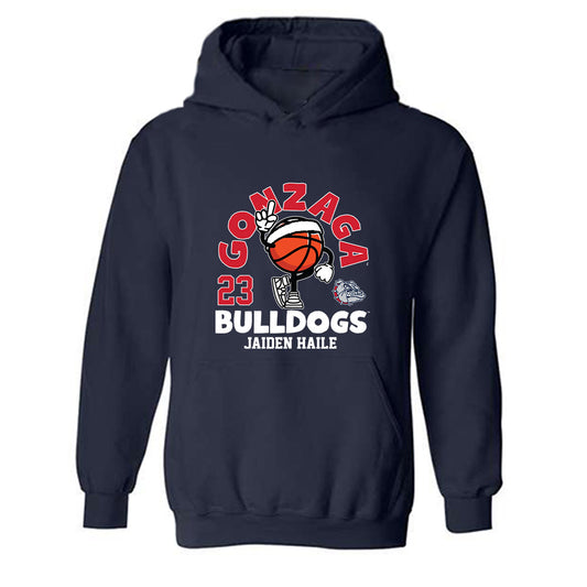 Gonzaga - NCAA Women's Basketball : Jaiden Haile - Fashion Shersey Hooded Sweatshirt-0