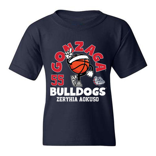 Gonzaga - NCAA Women's Basketball : Zeryhia Aokuso - Fashion Shersey Youth T-Shirt-0