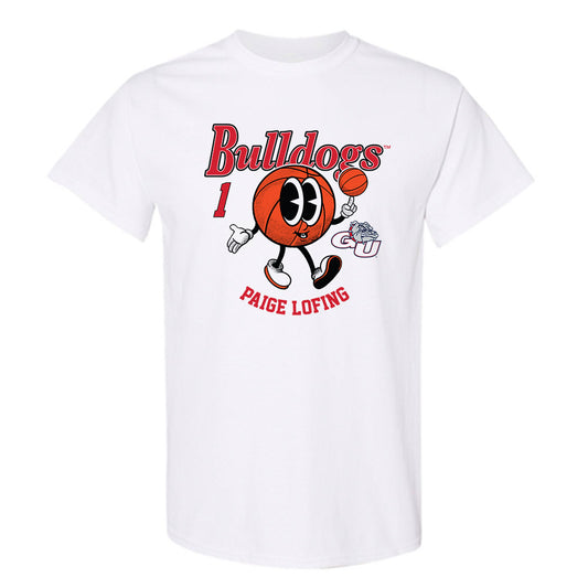 Gonzaga - NCAA Women's Basketball : Paige Lofing - Fashion Shersey T-Shirt-0
