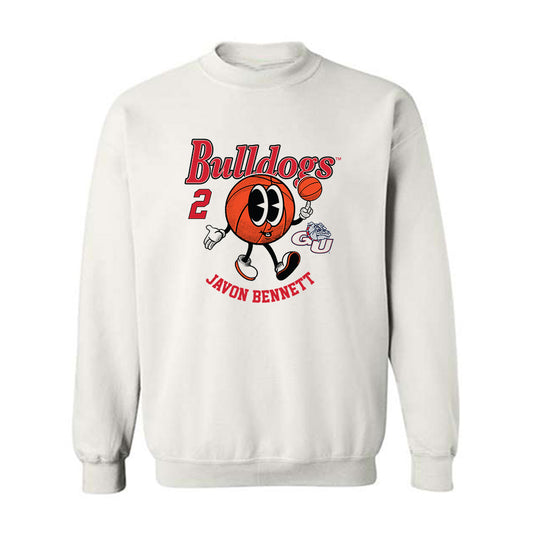 Gonzaga - NCAA Men's Basketball : Javon Bennett - Fashion Shersey Crewneck Sweatshirt-0