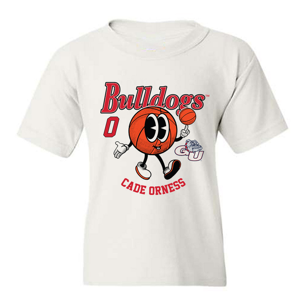 Gonzaga - NCAA Men's Basketball : Cade Orness - Fashion Shersey Youth T-Shirt-0