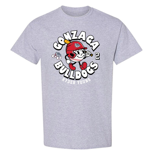 Gonzaga - NCAA Baseball : Ryder Young - Classic Fashion Shersey T-Shirt-0