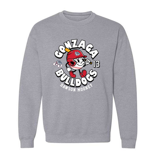 Gonzaga - NCAA Baseball : Dawson Mooney - Classic Fashion Shersey Crewneck Sweatshirt-0