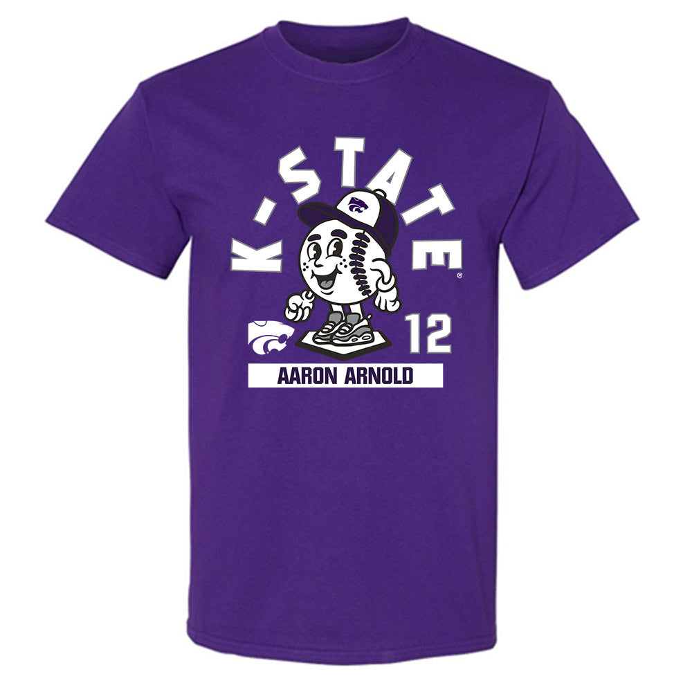 Kansas State - NCAA Baseball : Aaron Arnold - Fashion Shersey T-Shirt-0