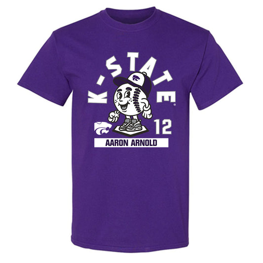 Kansas State - NCAA Baseball : Aaron Arnold - Fashion Shersey T-Shirt-0