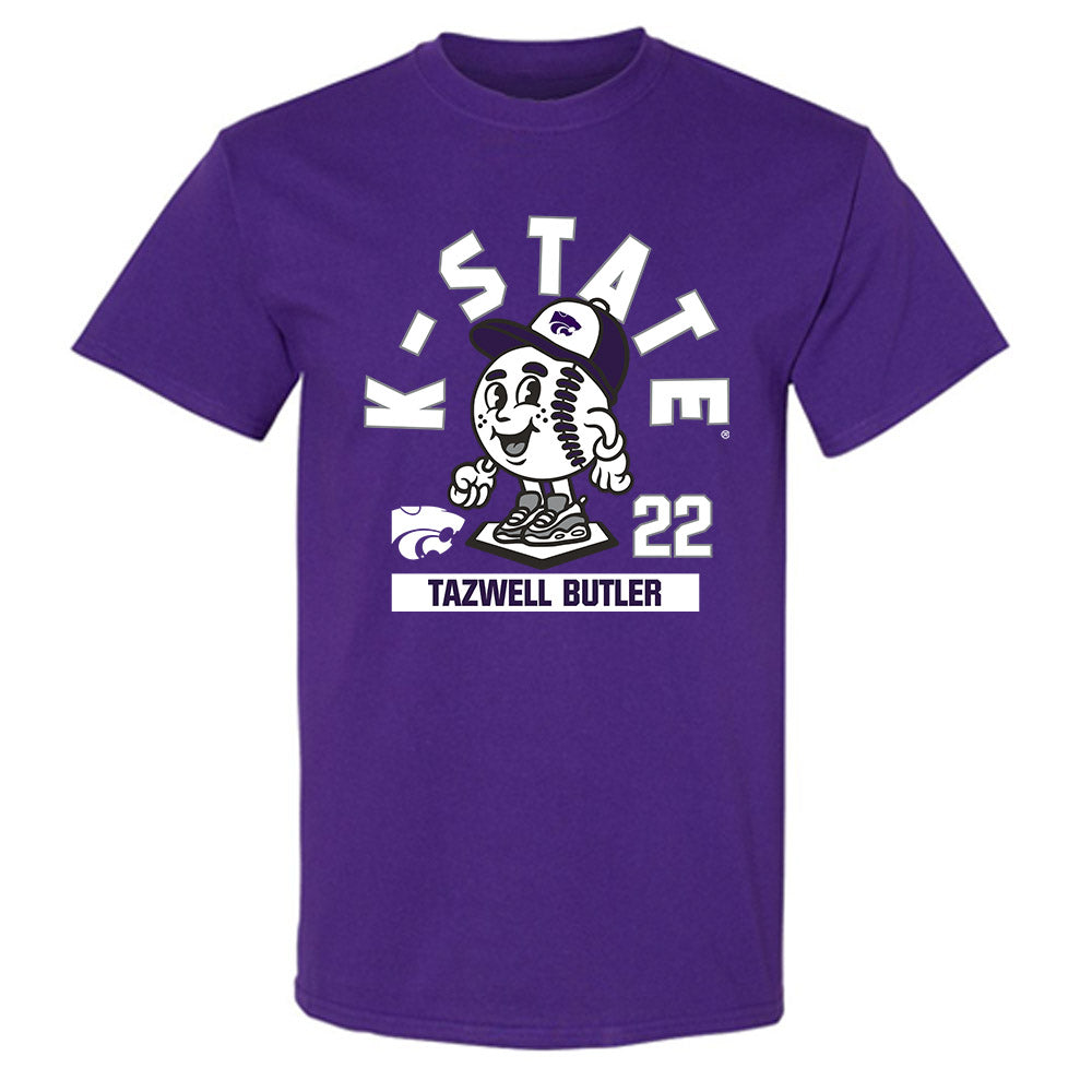 Kansas State - NCAA Baseball : Tazwell Butler - Fashion Shersey T-Shirt-0