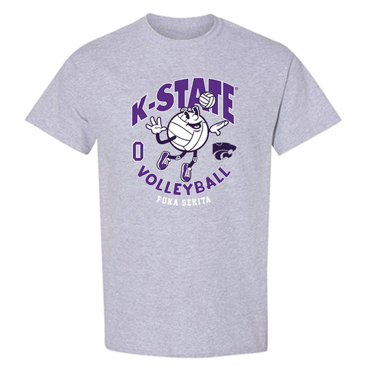 Kansas State - NCAA Women's Volleyball : Fuka Sekita - Fashion Shersey T-Shirt-0