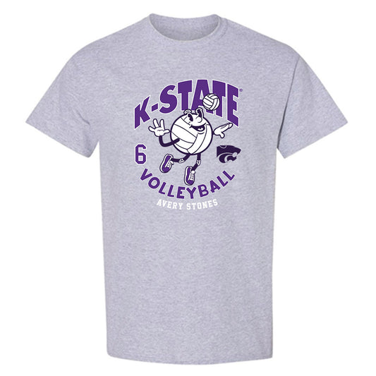 Kansas State - NCAA Women's Volleyball : Avery Stones - Fashion Shersey T-Shirt-0