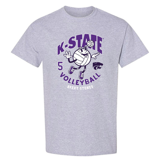 Kansas State - NCAA Women's Volleyball : Avery Stones - Fashion Shersey T-Shirt-0