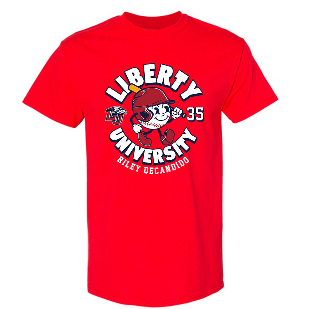 Liberty - NCAA Baseball : Riley DeCandido - Fashion Shersey T-Shirt