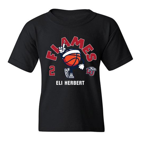 Liberty - NCAA Men's Basketball : Eli Herbert - Fashion Shersey Youth T-Shirt-0