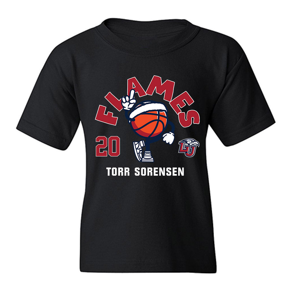 Liberty - NCAA Men's Basketball : Torr Sorensen - Fashion Shersey Youth T-Shirt-0
