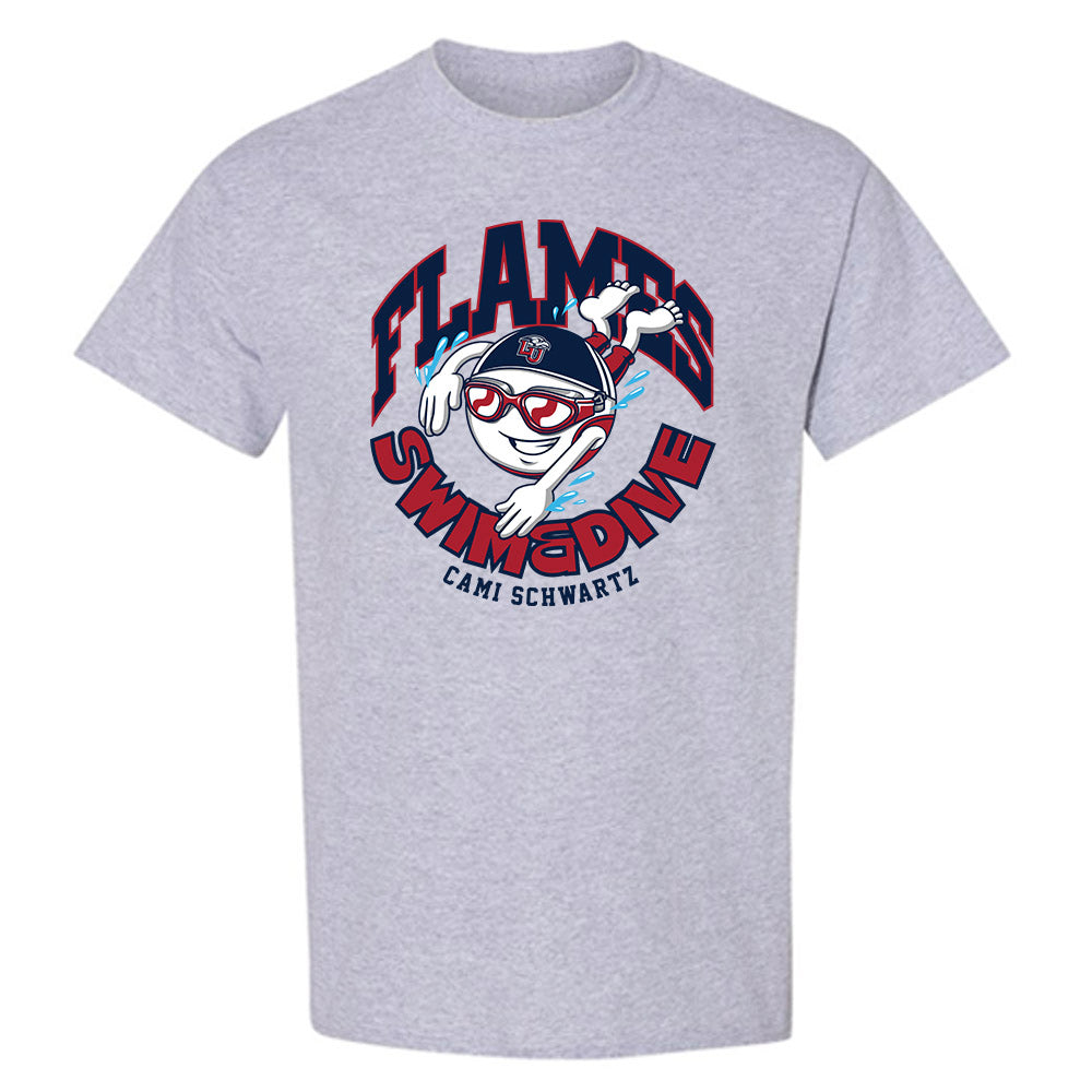 Liberty - NCAA Women's Swimming & Diving : Cami Schwartz - Fashion Shersey T-Shirt-0