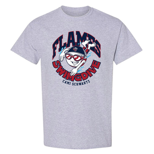 Liberty - NCAA Women's Swimming & Diving : Cami Schwartz - Fashion Shersey T-Shirt-0