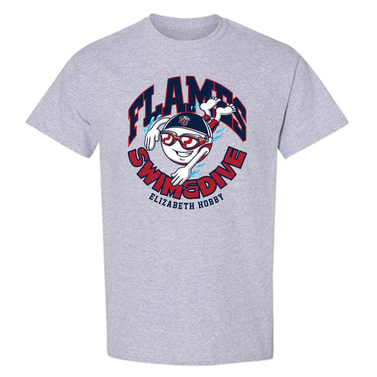 Liberty - NCAA Women's Swimming & Diving : Elizabeth Hobby - Fashion Shersey T-Shirt-0