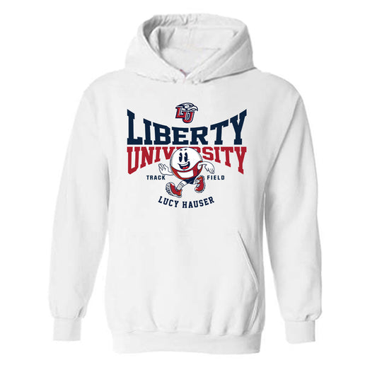 Liberty - NCAA Women's Track & Field : Lucy Hauser - Fashion Shersey Hooded Sweatshirt