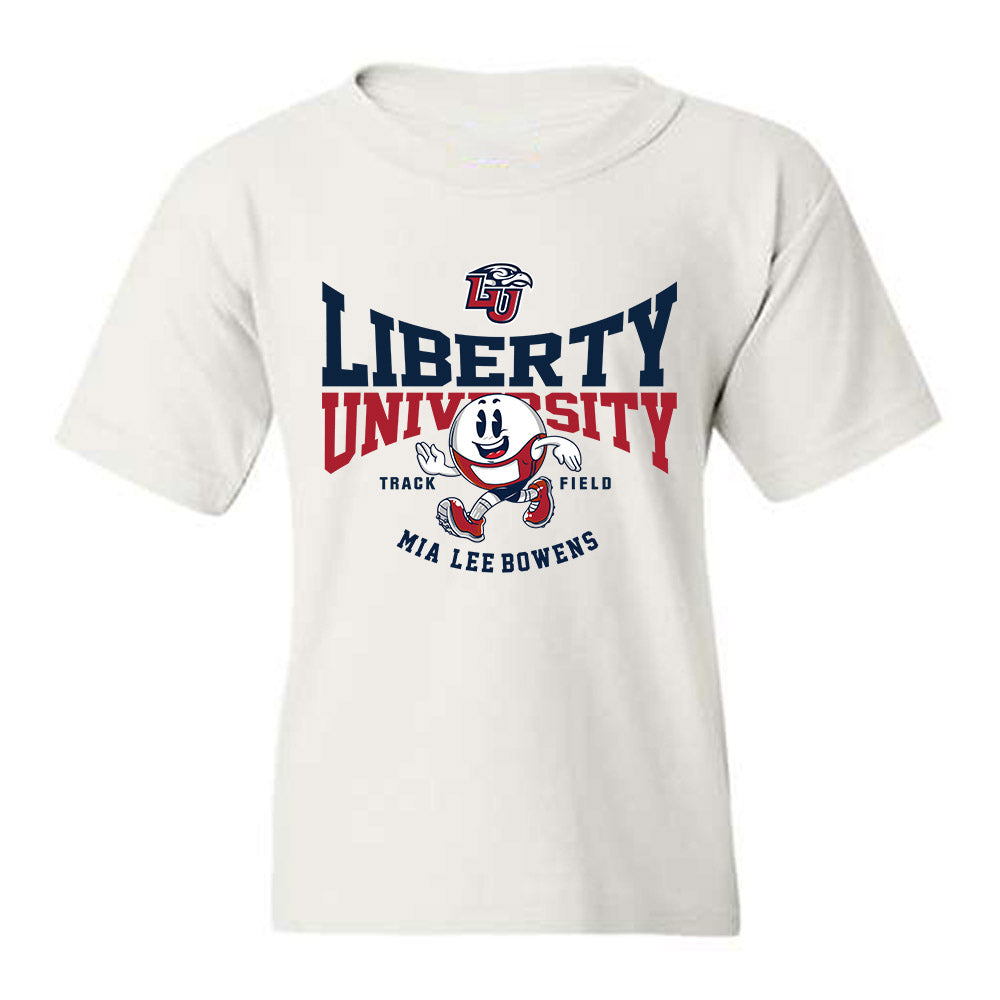 Liberty - NCAA Women's Track & Field : Mia Lee-Bowens - Fashion Shersey Youth T-Shirt-0