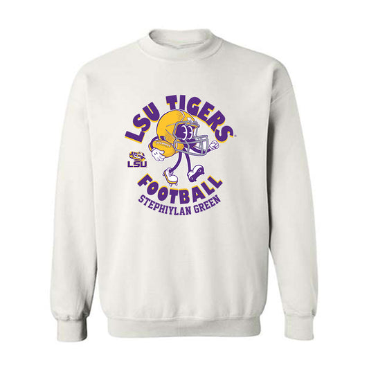 LSU - NCAA Football : Stephiylan Green - Fashion Shersey Crewneck Sweatshirt-0