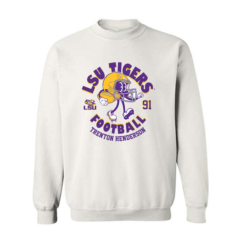 LSU - NCAA Football : Trenton Henderson - Fashion Shersey Crewneck Sweatshirt-0