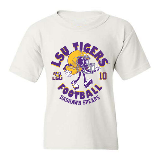 LSU - NCAA Football : Dashawn Spears - Fashion Shersey Youth T-Shirt-0