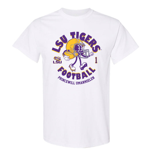 LSU - NCAA Football : Princewill Umanmielen - Fashion Shersey T-Shirt-0